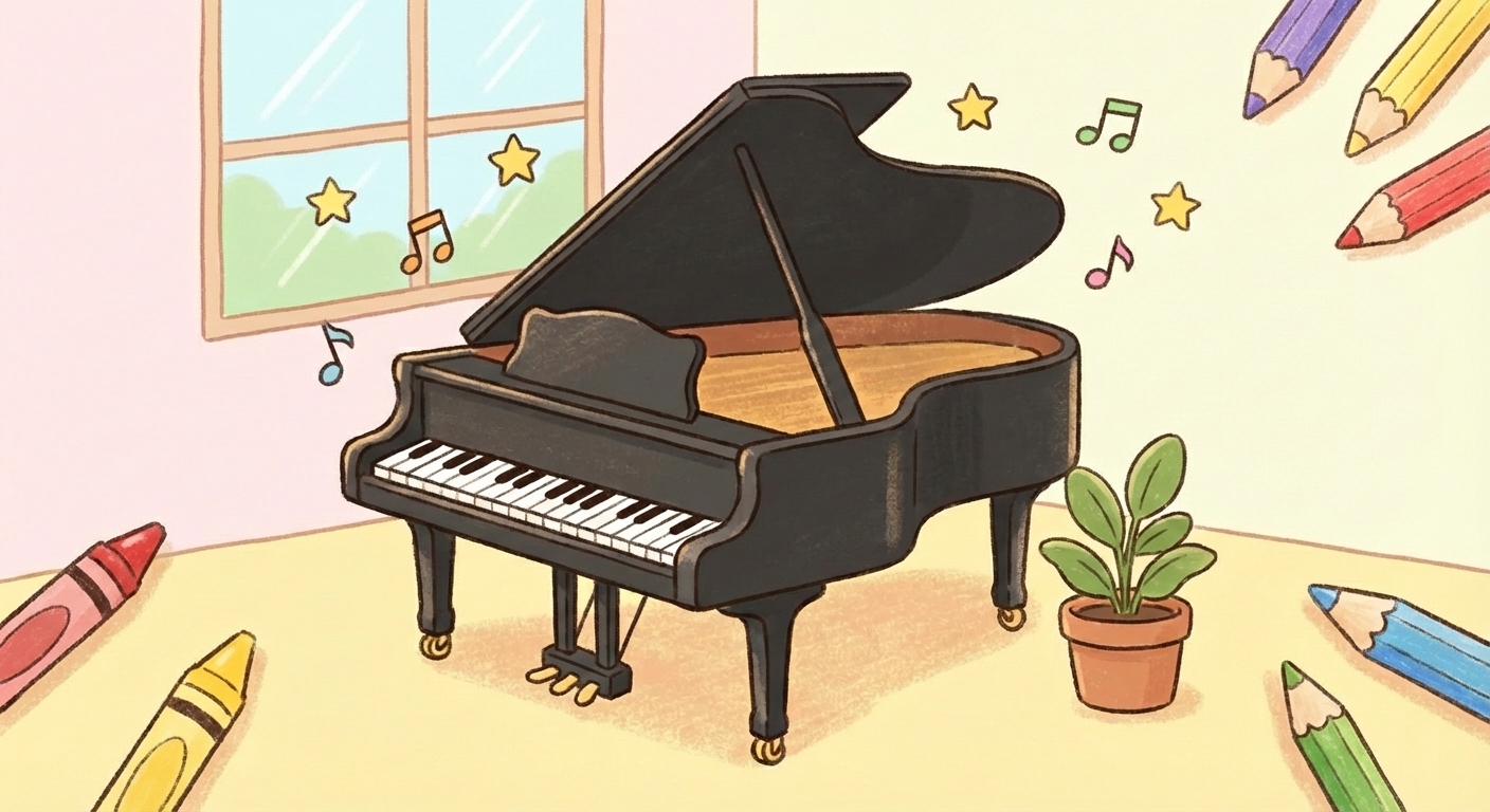 グランドピアノ